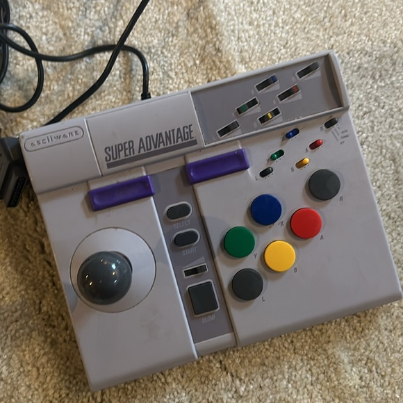 Nintendo SNES super advantage joystick controller - Picture 2 of 6